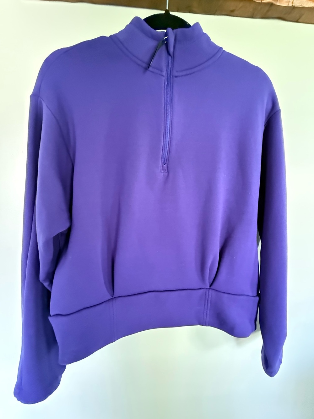 Athleta Altitude Polartec Half-Zip Pullover | Purple | M